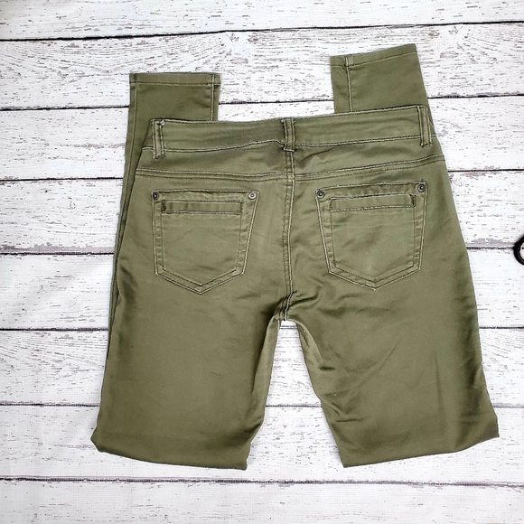 Gap Skinny Jeans Dusky Green size 7 - Picture 2 of 7